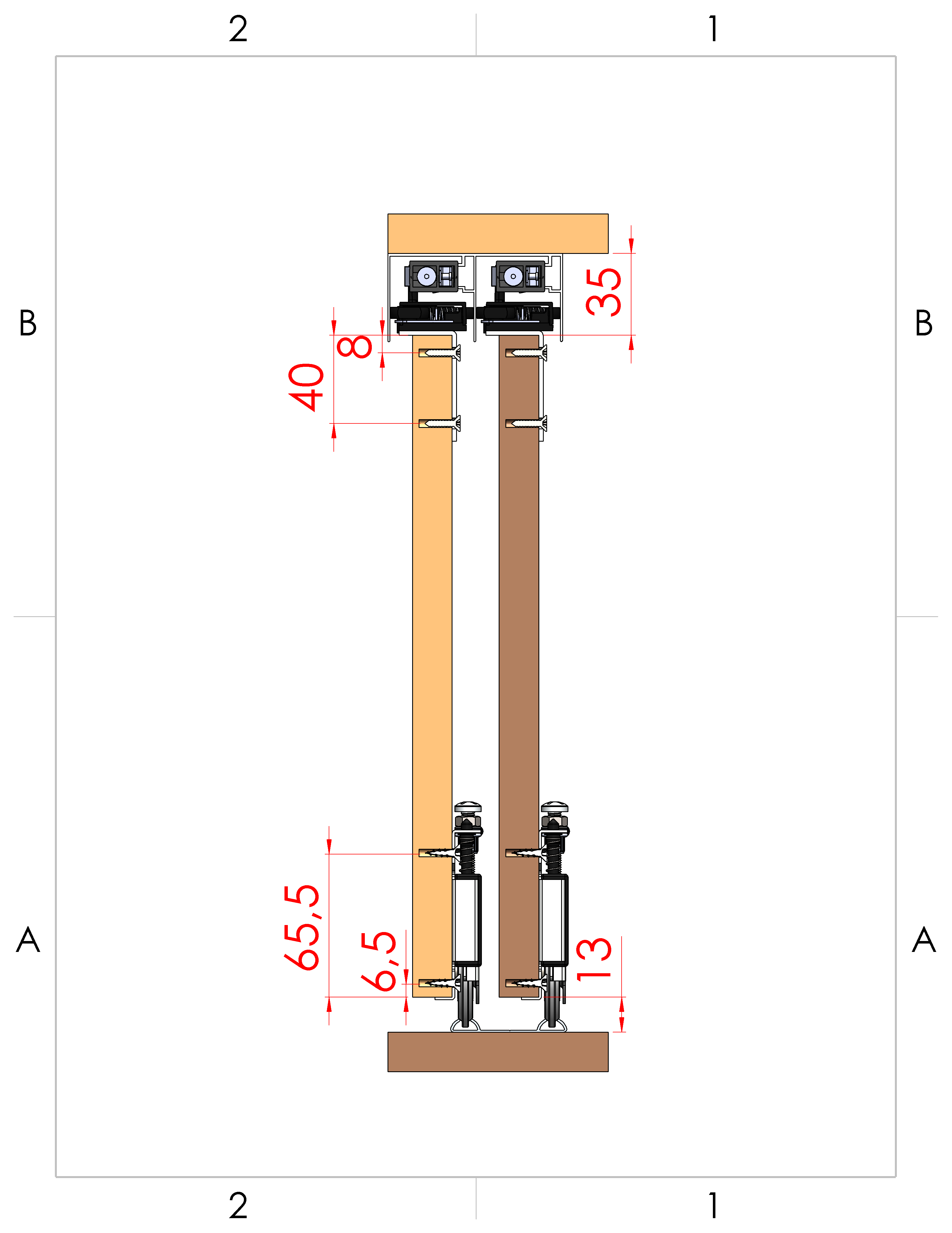 ESM 70 SÜRGÜLÜ KAPAK MEKANİZMASI